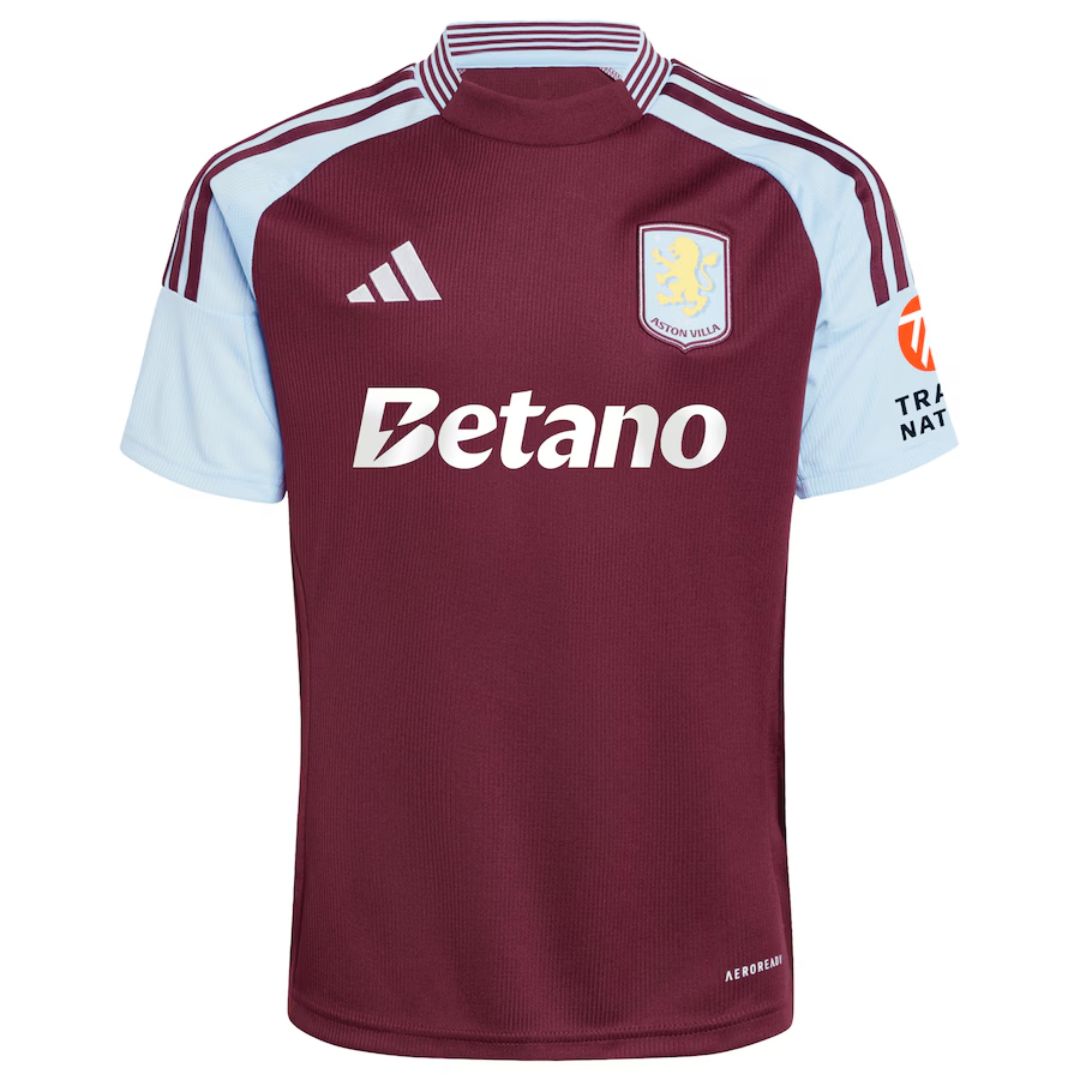 Aston Villa 2024/25 Home Jersey Shirt (Add Your Own Name & Number)