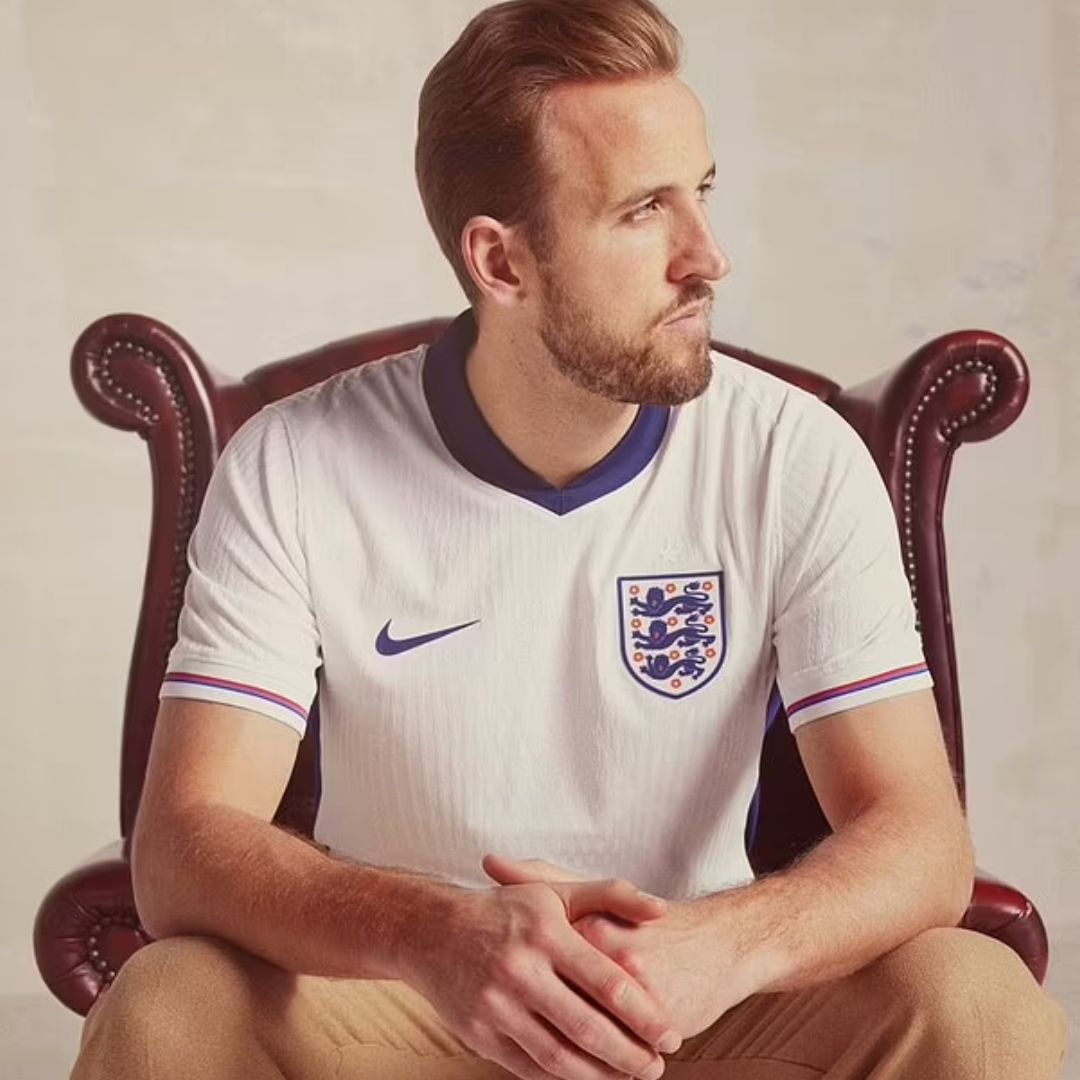 England Soccer Euro 2024 Home Jersey Shirt Kit
