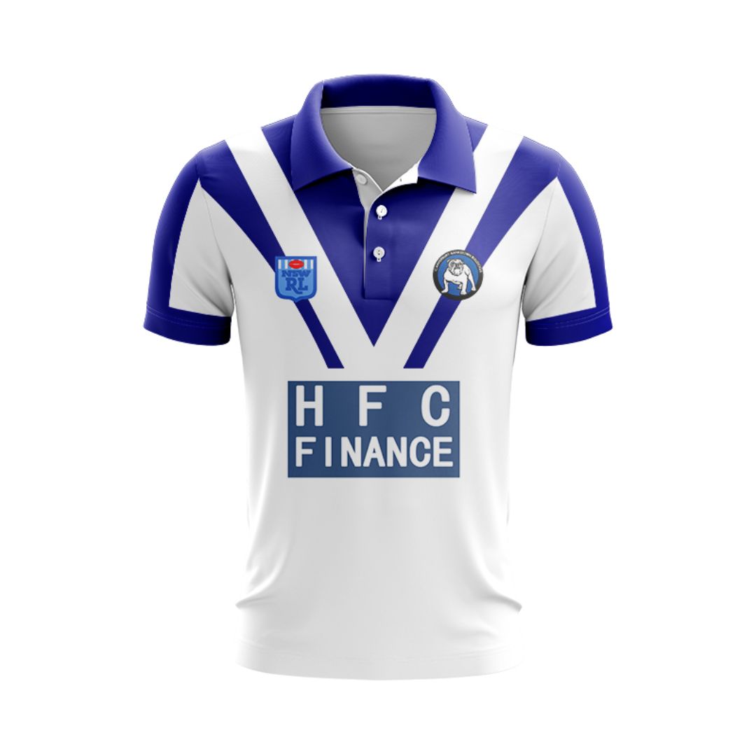 Canterbury Bankstown Bulldogs 1985 Retro Polo Shirt