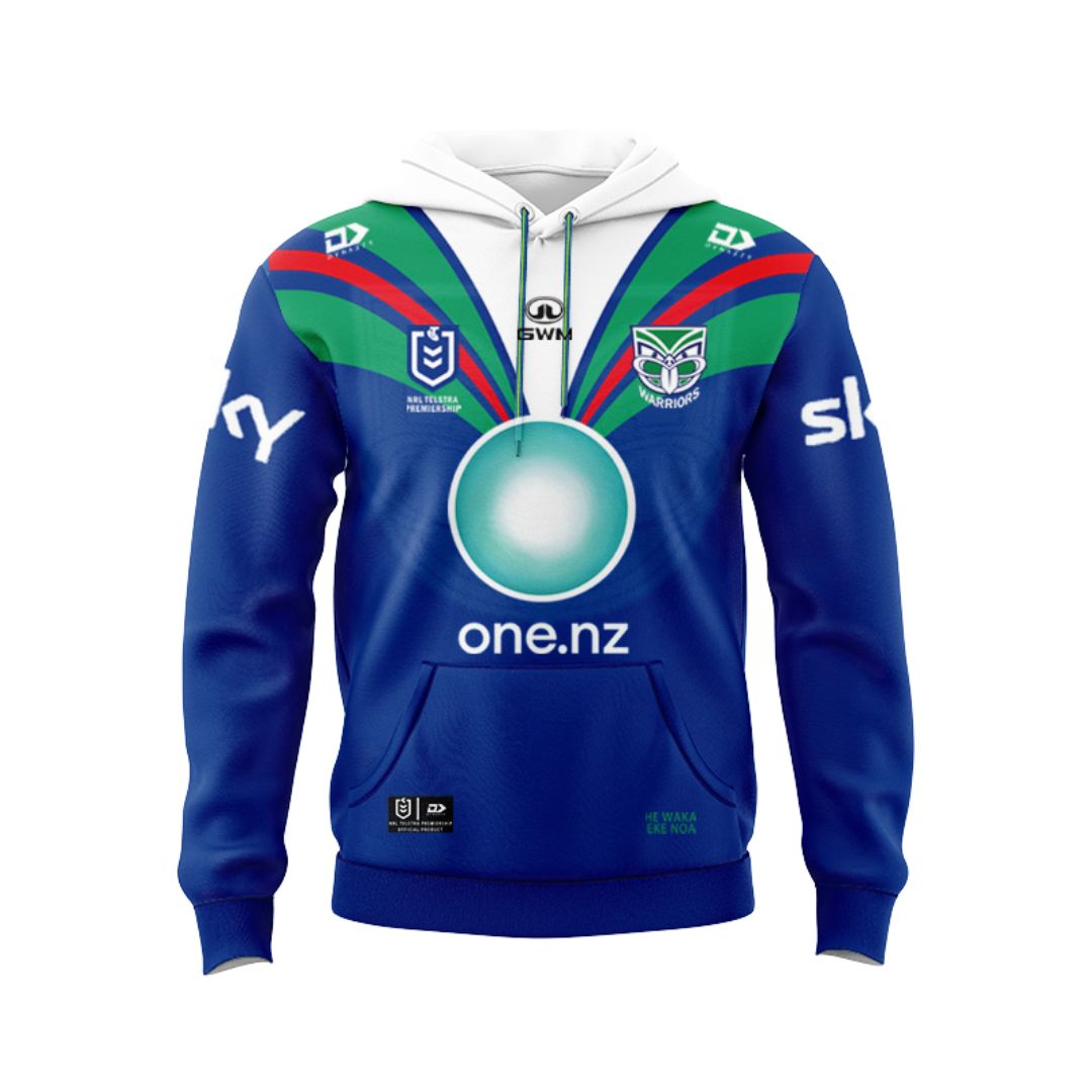 New Zealand Warriors 2025 Kids Home Hoodie
