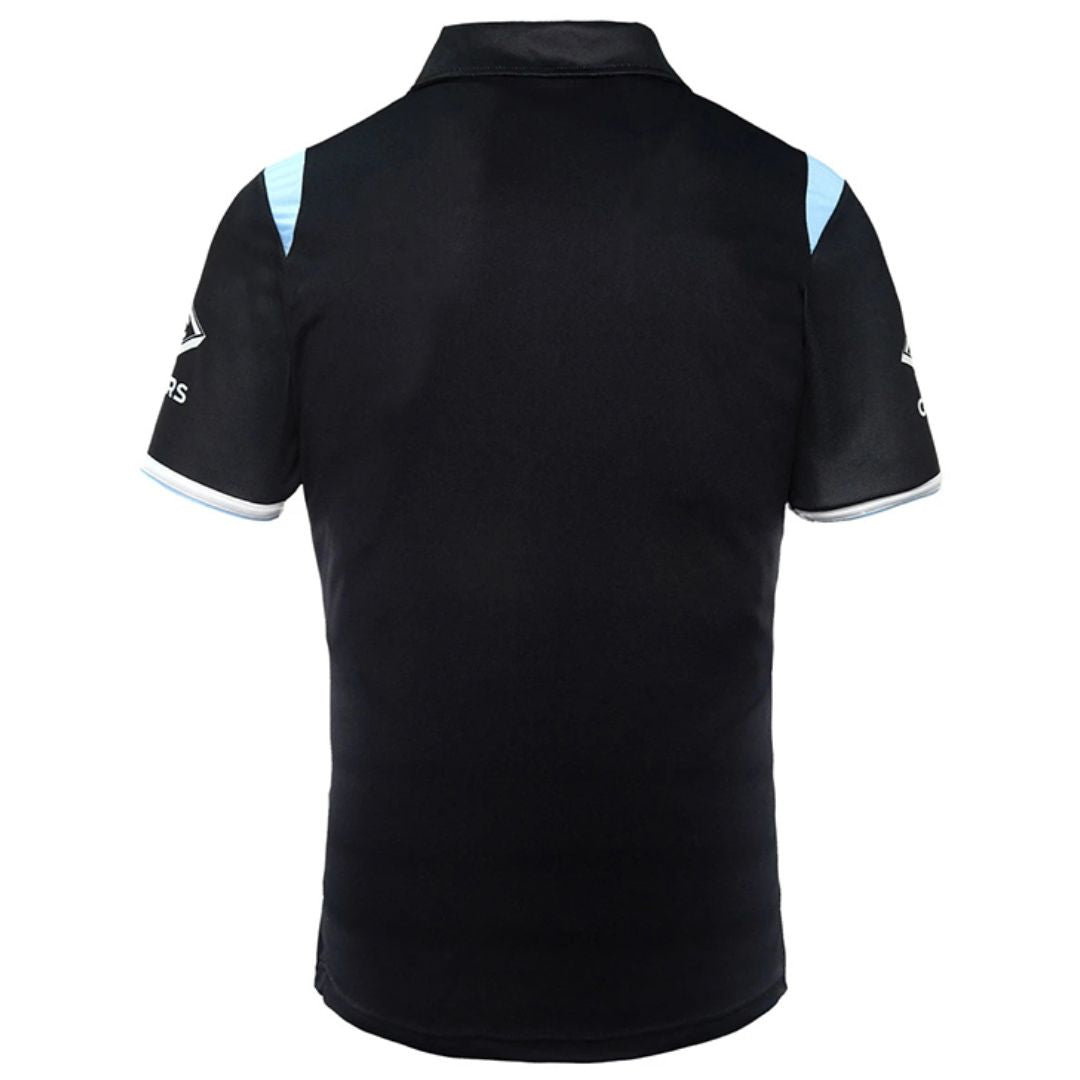 Cronulla Sutherland Sharks 2025 Black Polo Shirt