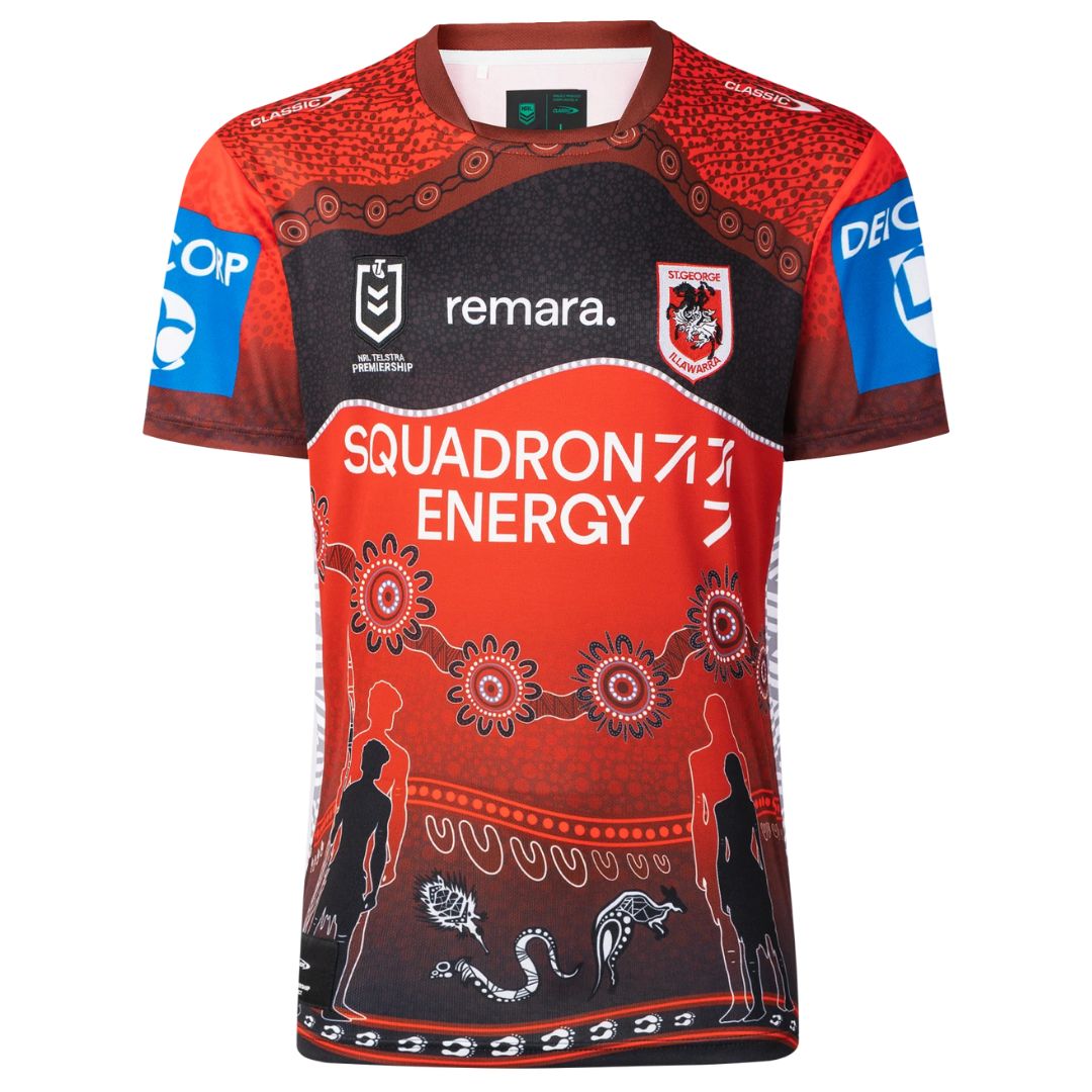 St George Illawarra Dragons 2025 Indigenous Jersey