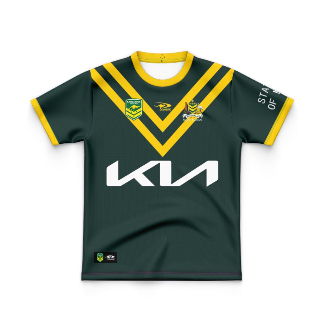 Australia Kangaroos 2024 Kids Home Jersey