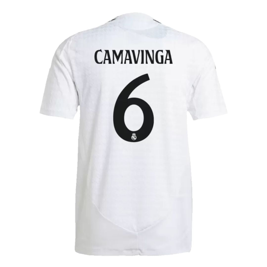Real Madrid 2024/25 Camavinga #6 Home Jersey Shirt