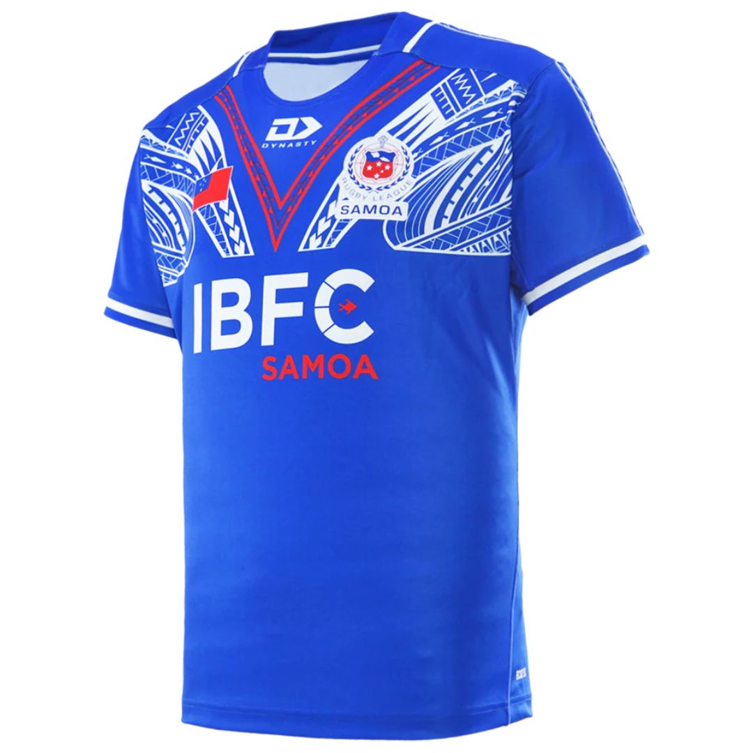 Toa Samoa 2025 Rugby League Home Jersey