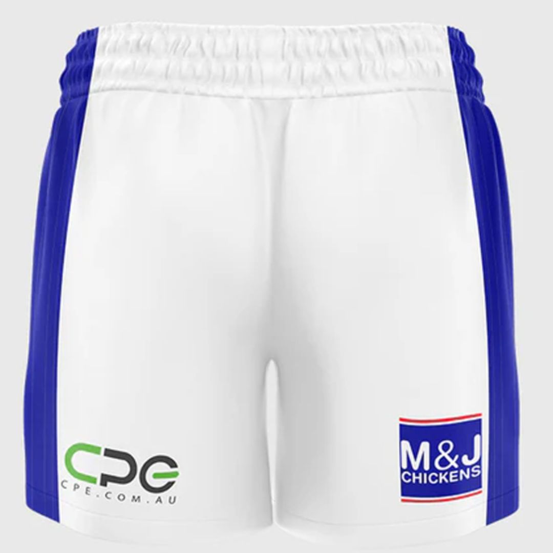Canterbury Bankstown Bulldogs 2025 Long Gym Away Shorts