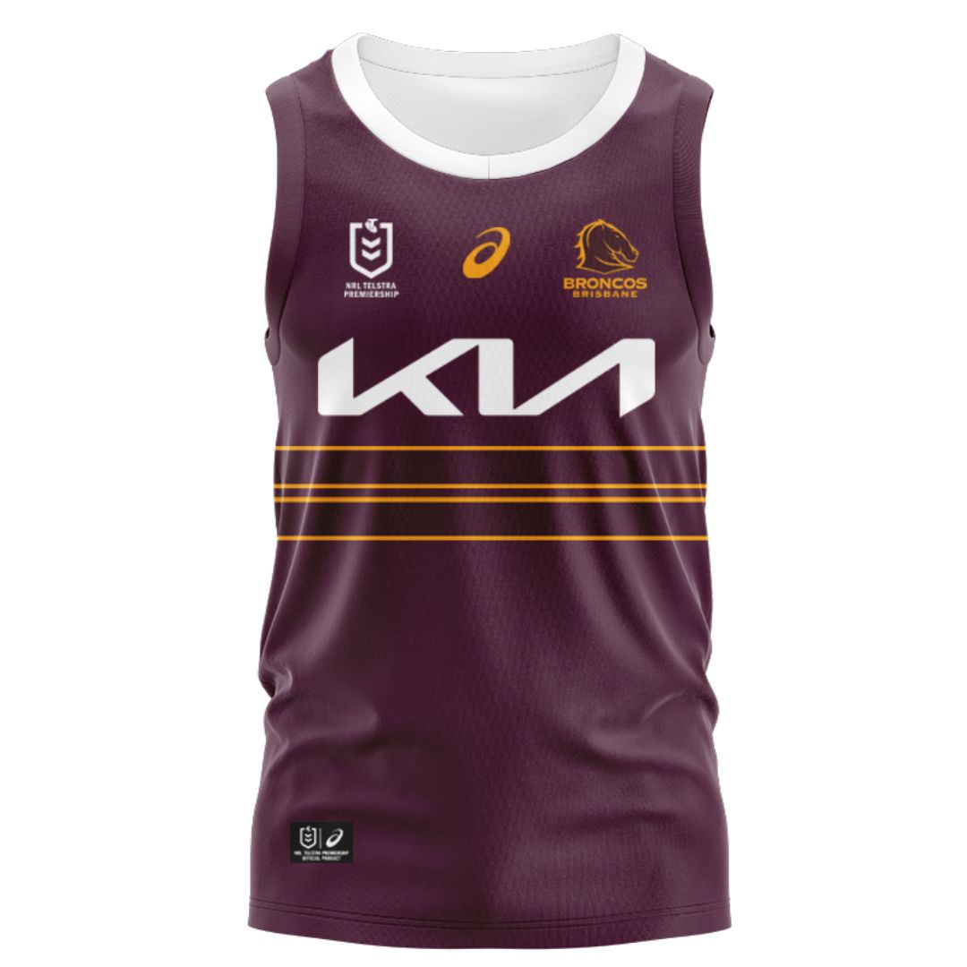 Brisbane Broncos 2025 Home Singlet