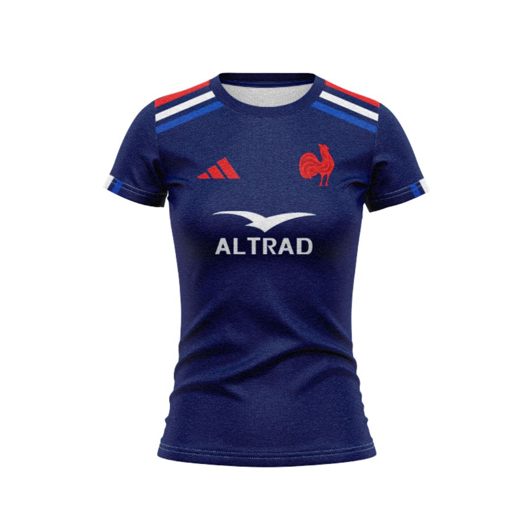 France Les Bleus Rugby 2024 Women's Home Shirt