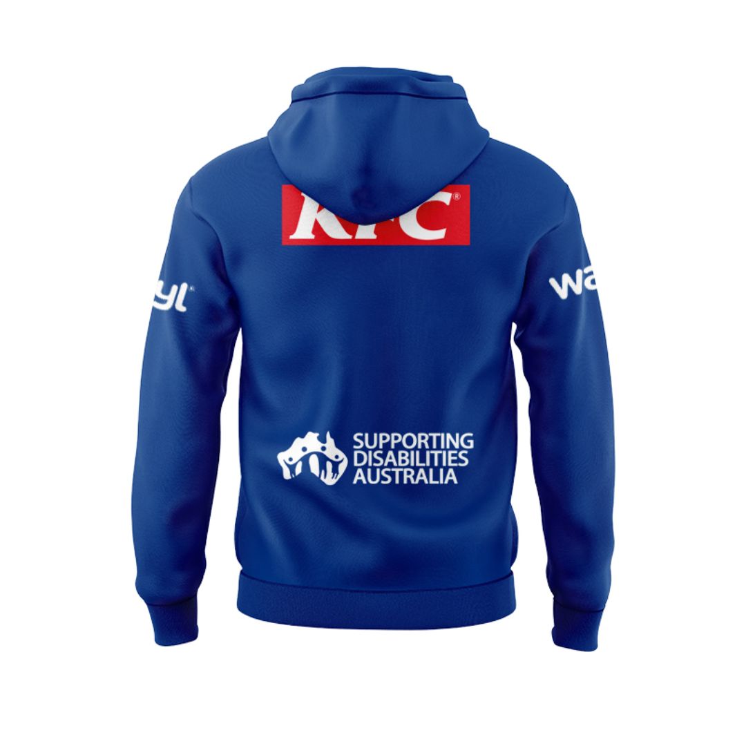 Canterbury Bankstown Bulldogs 2025 Away Hoodie with Zipper