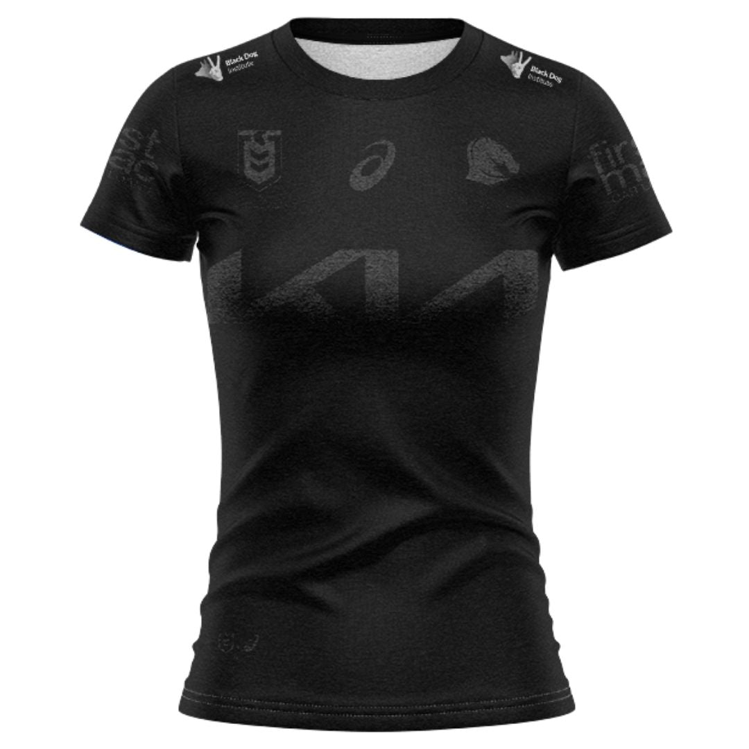 Brisbane Broncos 2025 Women's Black Shirt