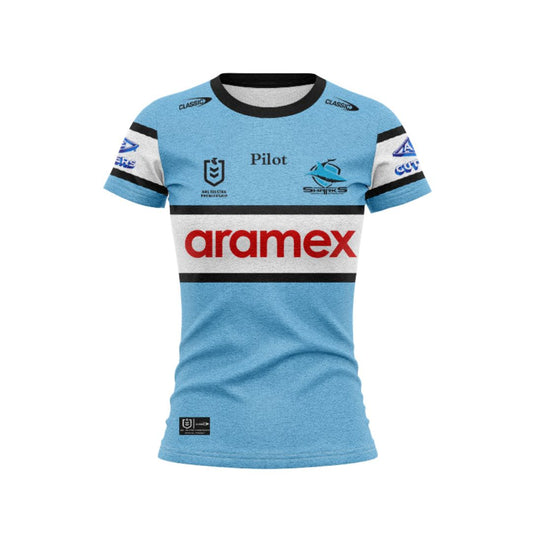 Cronulla Sutherland Sharks 2025 Women's Home Shirt
