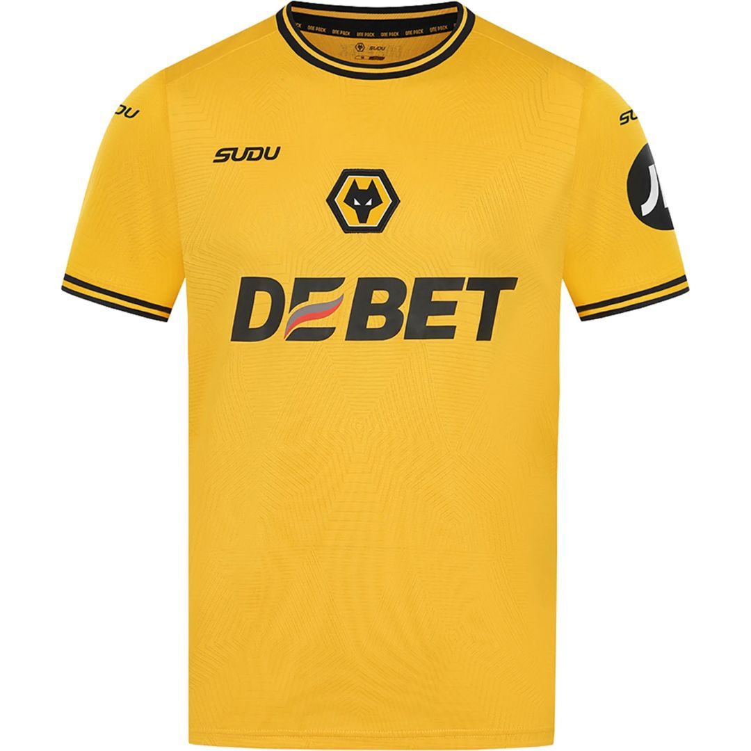 Wolverhampton Wanderers 2024/25 Home Jersey Shirt (Add Your Own Name & Number)
