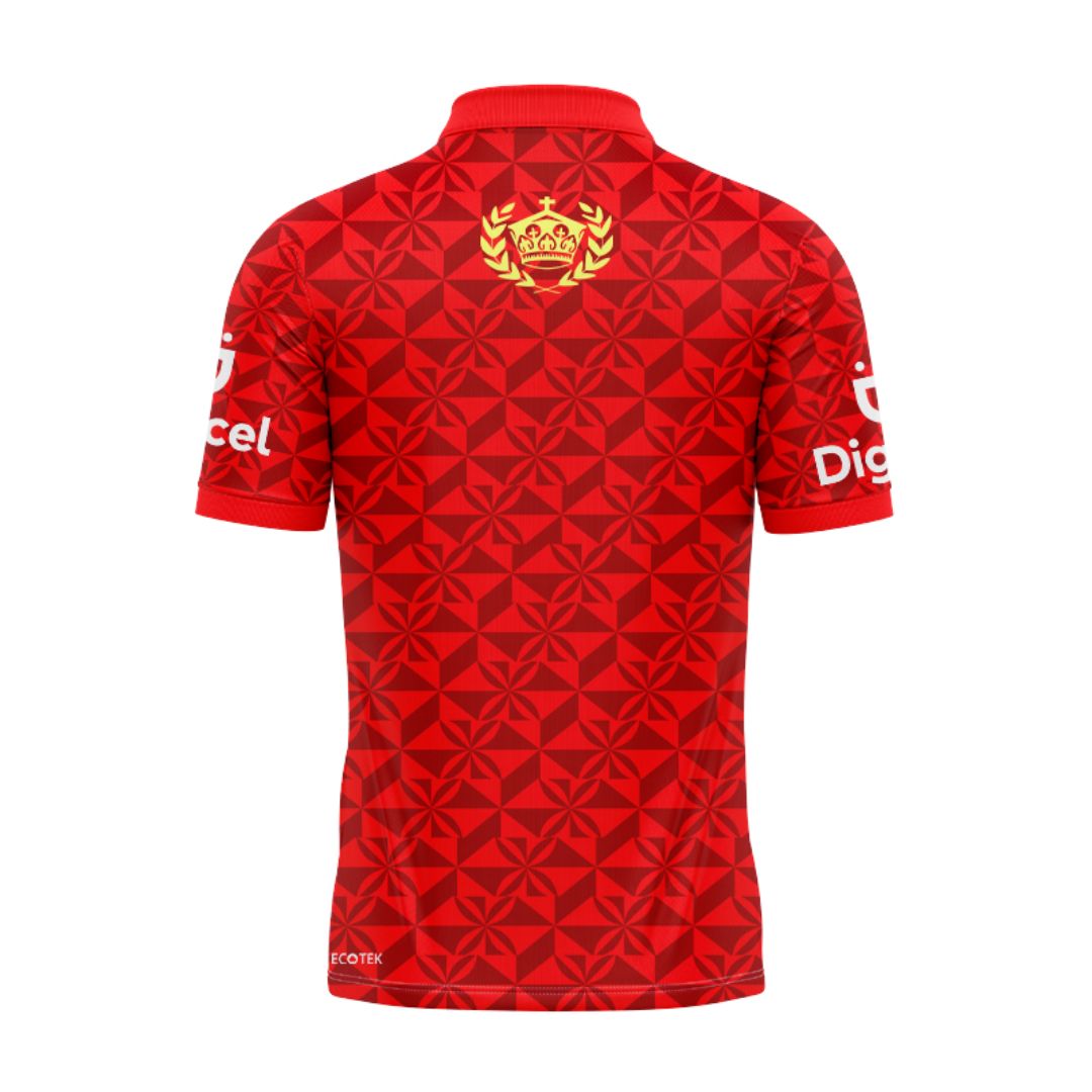 Mate Ma'a Tonga 2024 Rugby League Polo Shirt