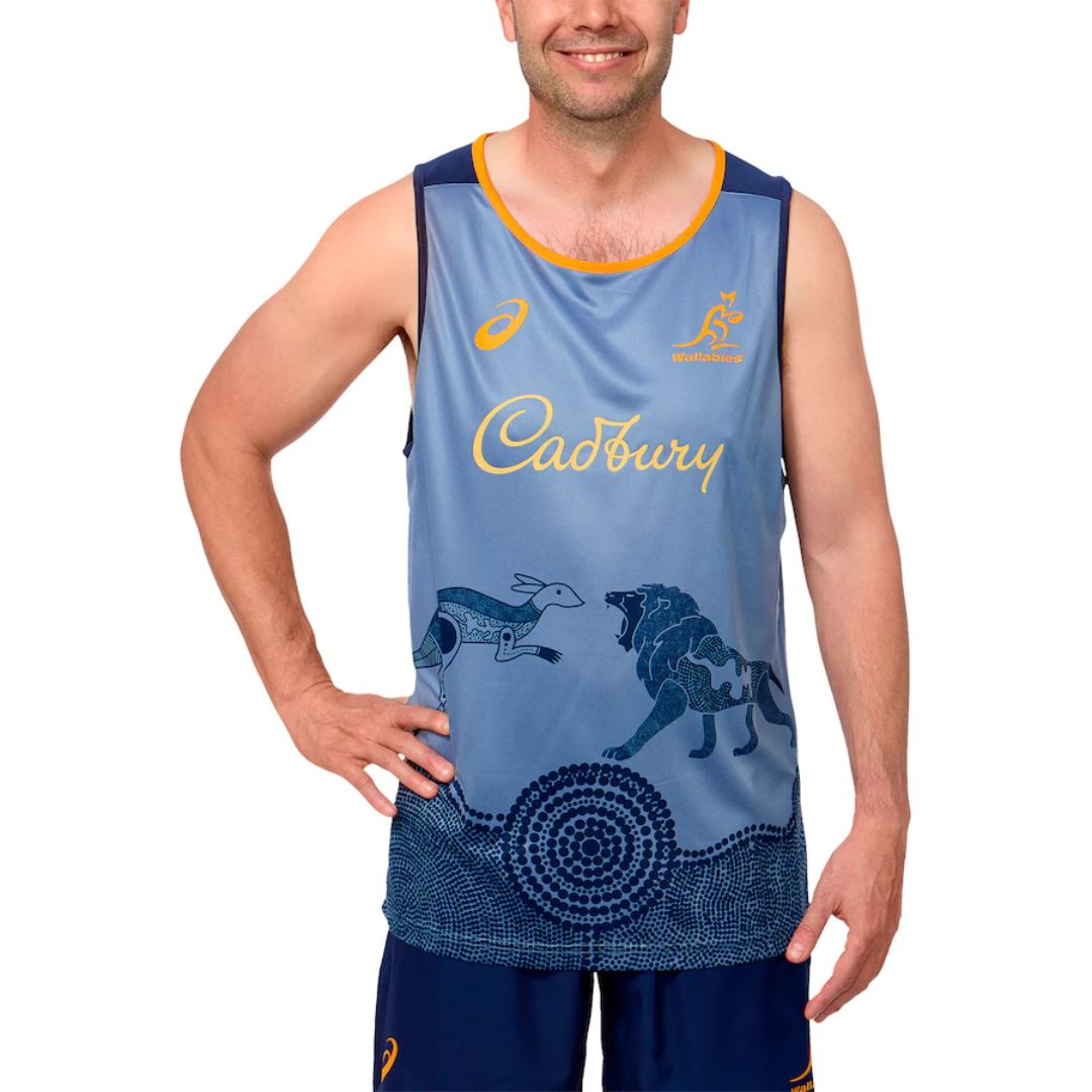 Australian Wallabies 2024 Lions Tour Training Singlet