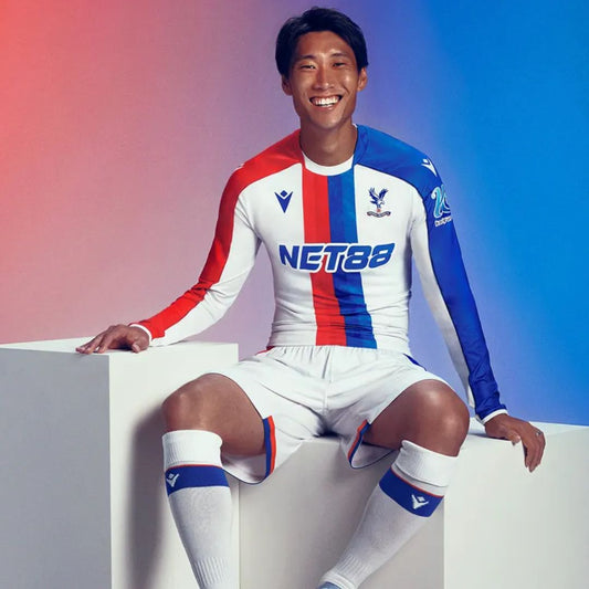 Crystal Palace 2025/26 Player's Edition Long Sleeve Away Jersey Shirt