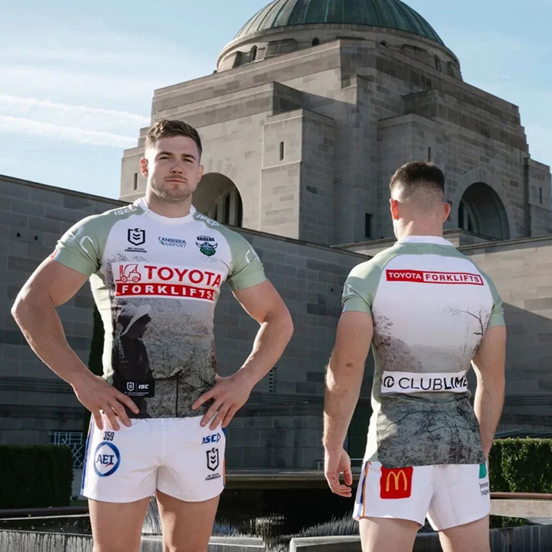 Canberra Raiders 2025 ANZAC Jersey