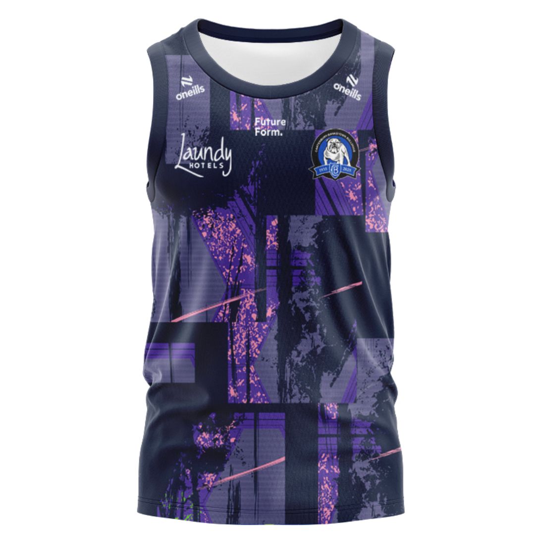 Canterbury Bankstown Bulldogs 2025 Captains Run Singlet