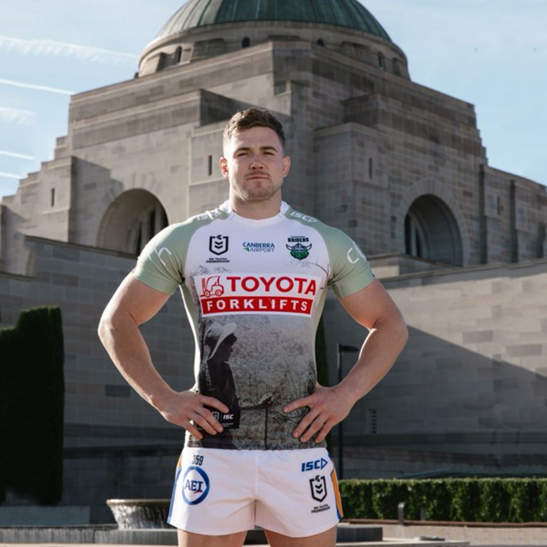 Canberra Raiders 2025 ANZAC Jersey
