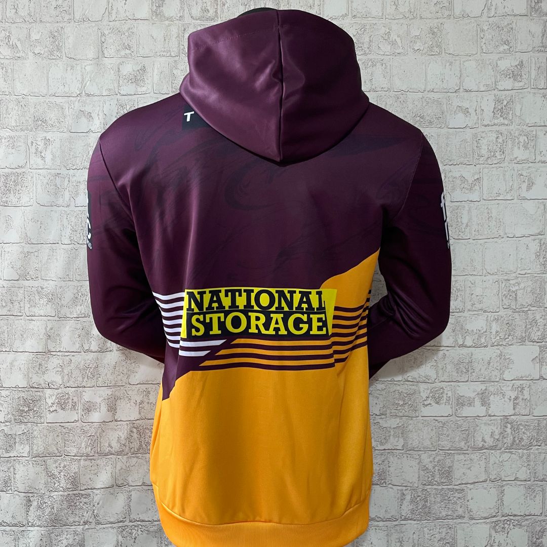Brisbane Broncos 2024 Kids Home Hoodie