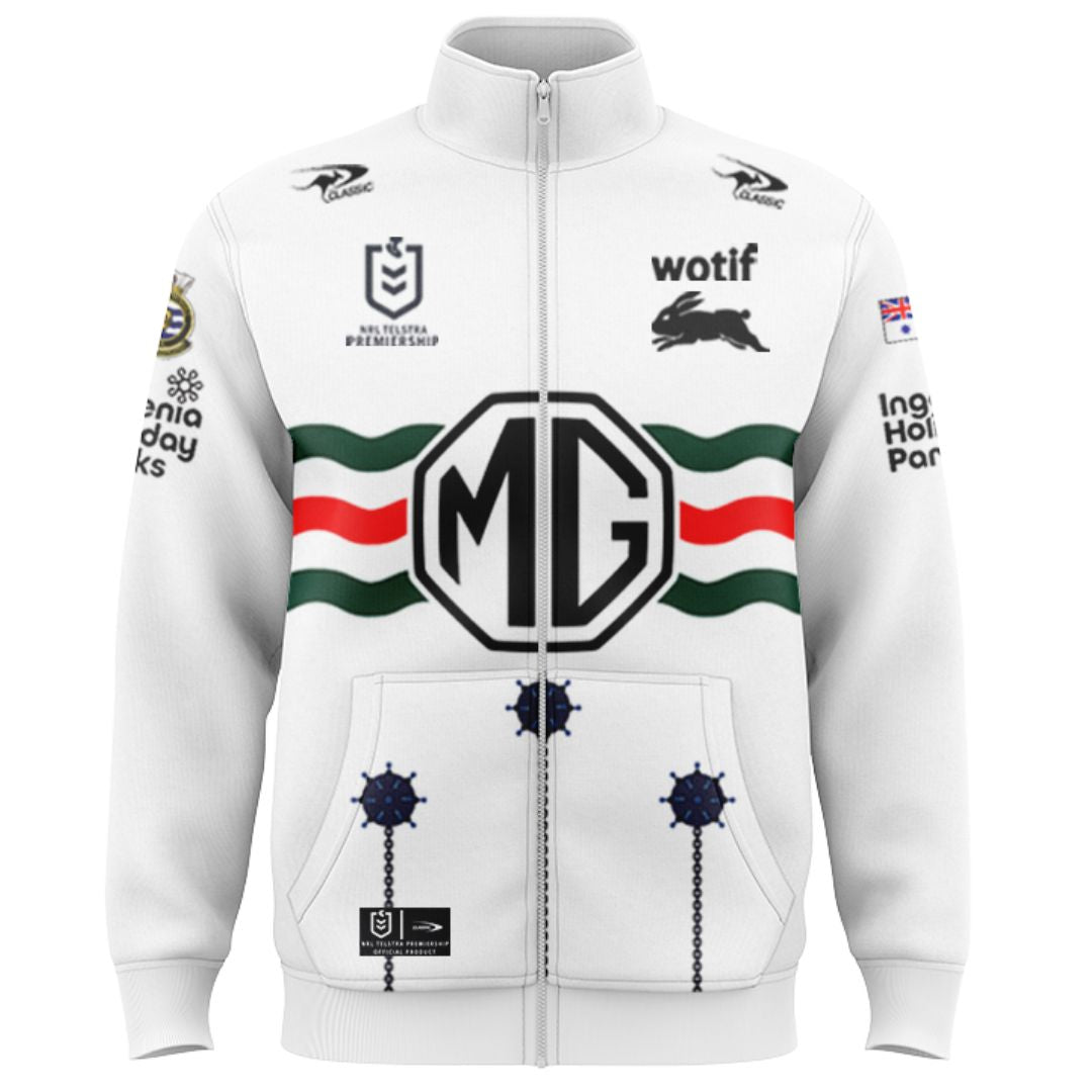 South Sydney Rabbitohs 2025 ANZAC Jacket with Zipper