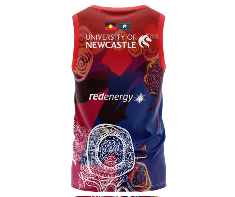 Newcastle Knights 2025 Indigenous Singlet