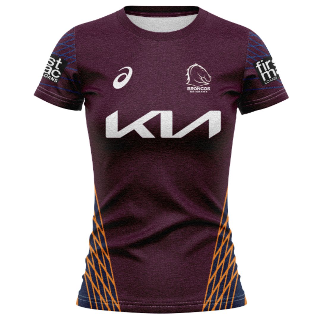 Brisbane Broncos 2000 Women's Retro Shirt