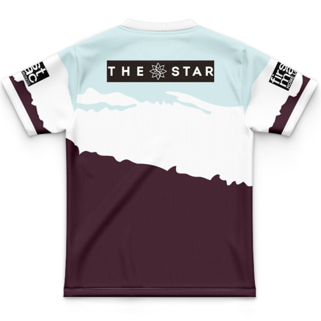 Brisbane Broncos 2024 Kids Captains Run Jersey