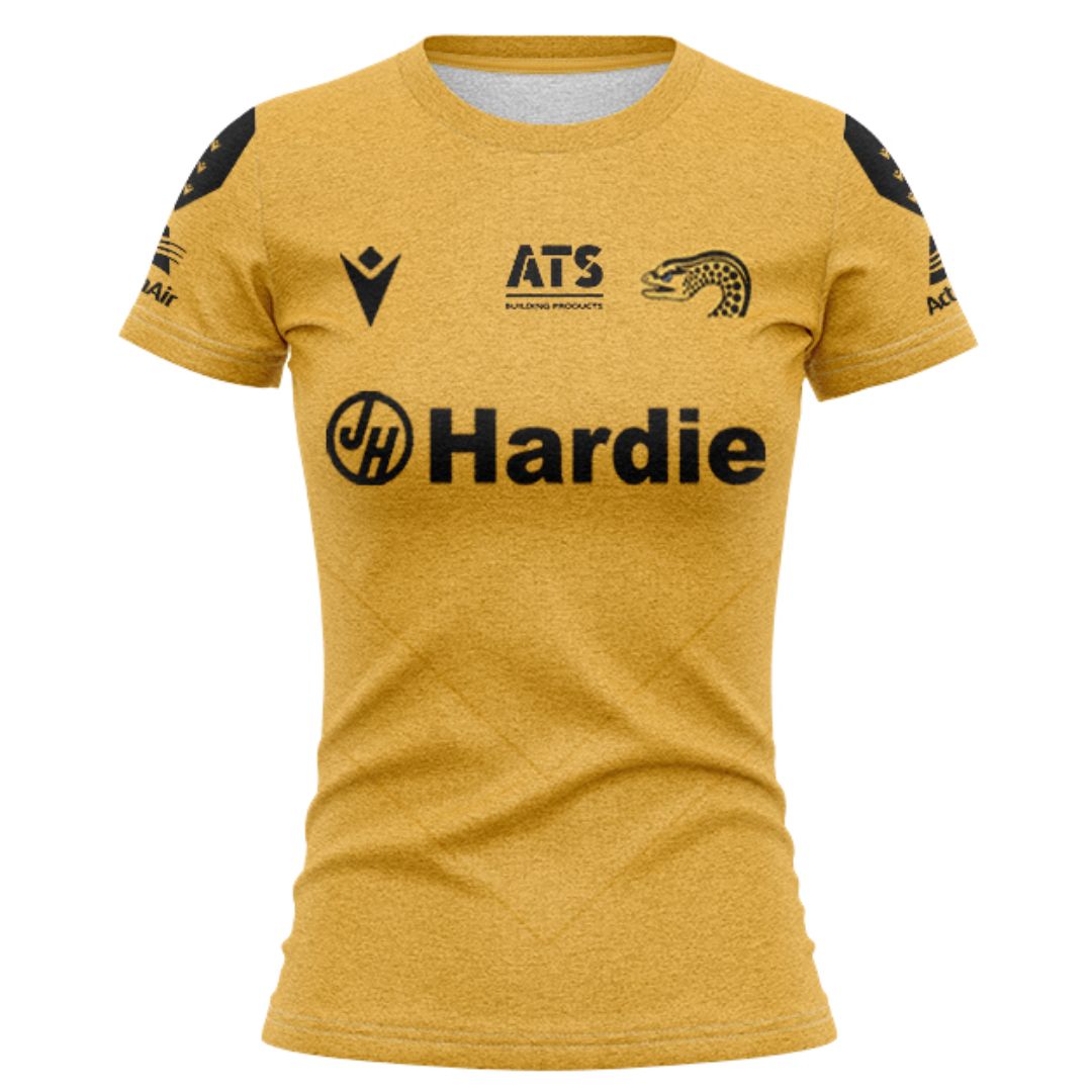 Parramatta Eels 2025 Women's Gold Training Shirt