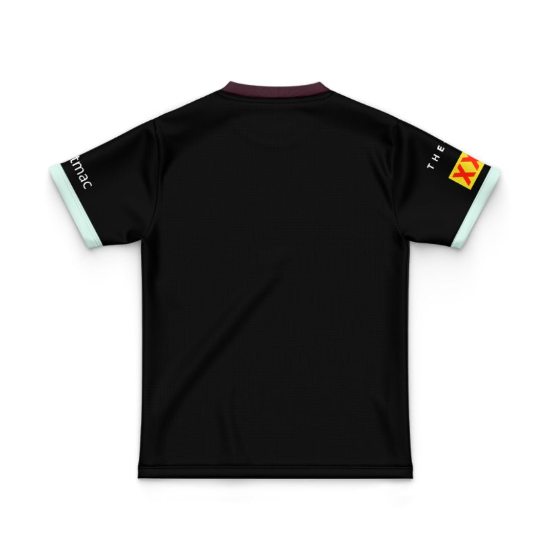 Brisbane Broncos 2025 Kids Black Front Jersey