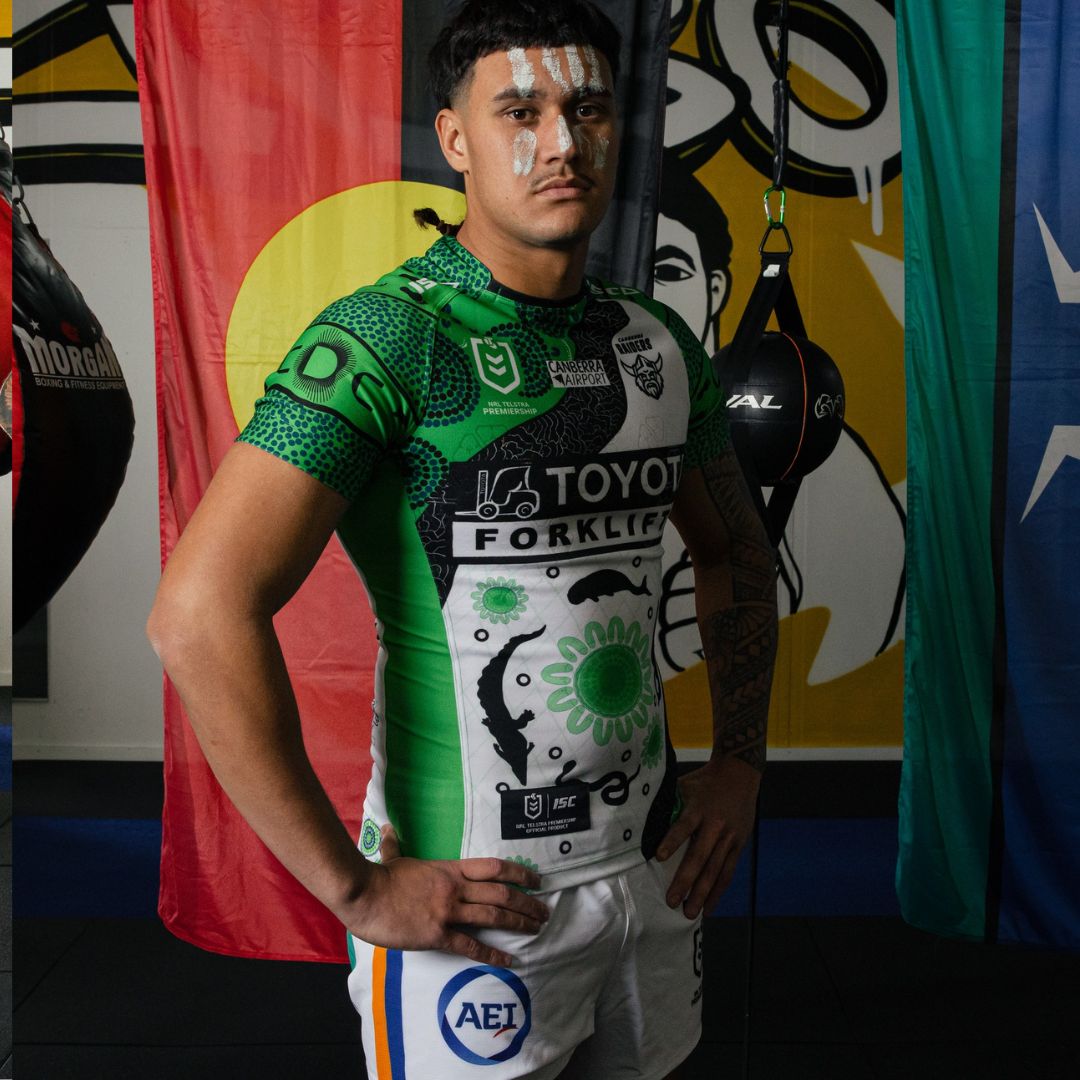 Canberra Raiders 2025 Indigenous Jersey