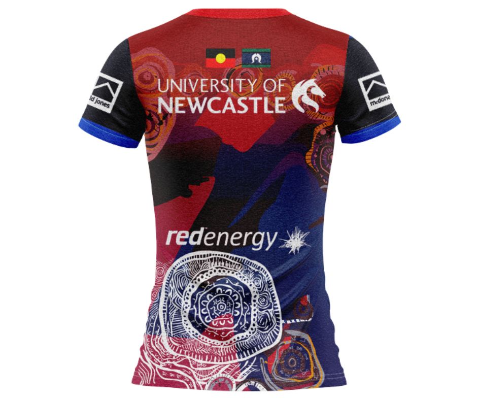 Newcastle Knights 2025 Women's Indigenous Shirt