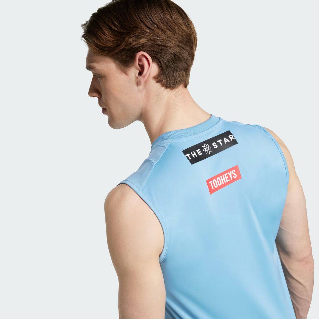 NSW Blues State Of Origin 2025 Light Blue Performance Training Singlet