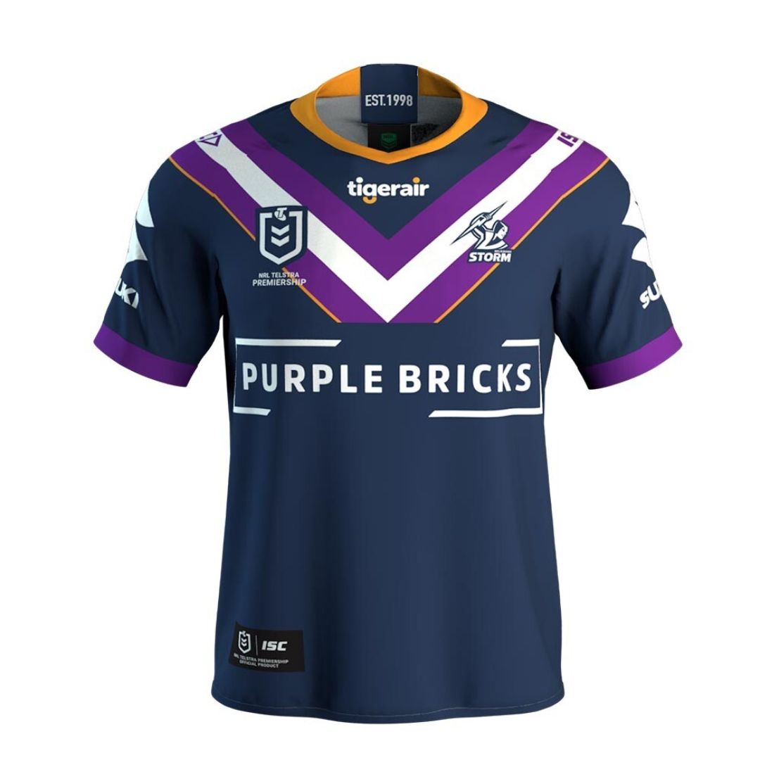 2019 Melbourne Storm Home Jersey