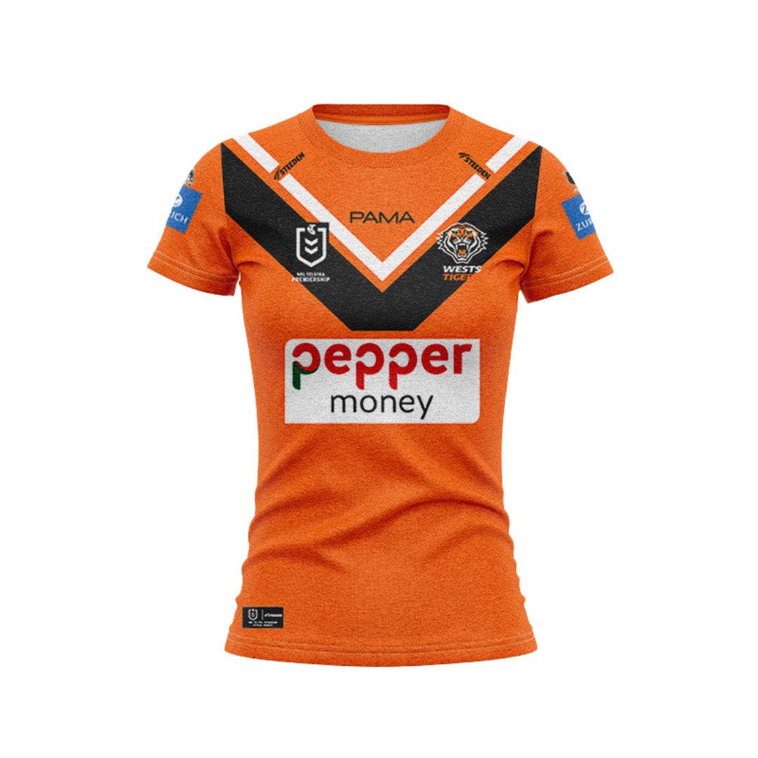 Wests Tigers 2025 Women's Away Shirt