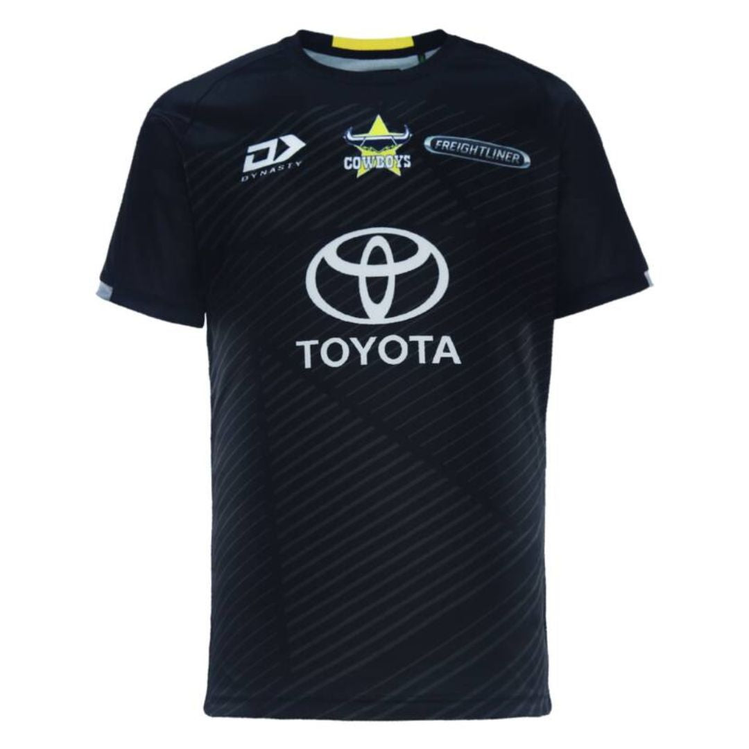 North Queensland Cowboys 2024 Black Training Shirt
