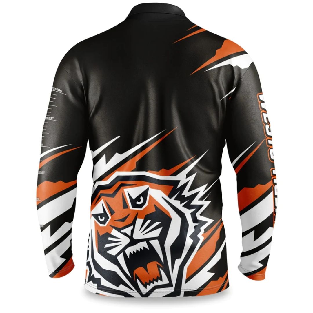 Wests Tigers 2024 Long Sleeve Ignition Fishing Shirt