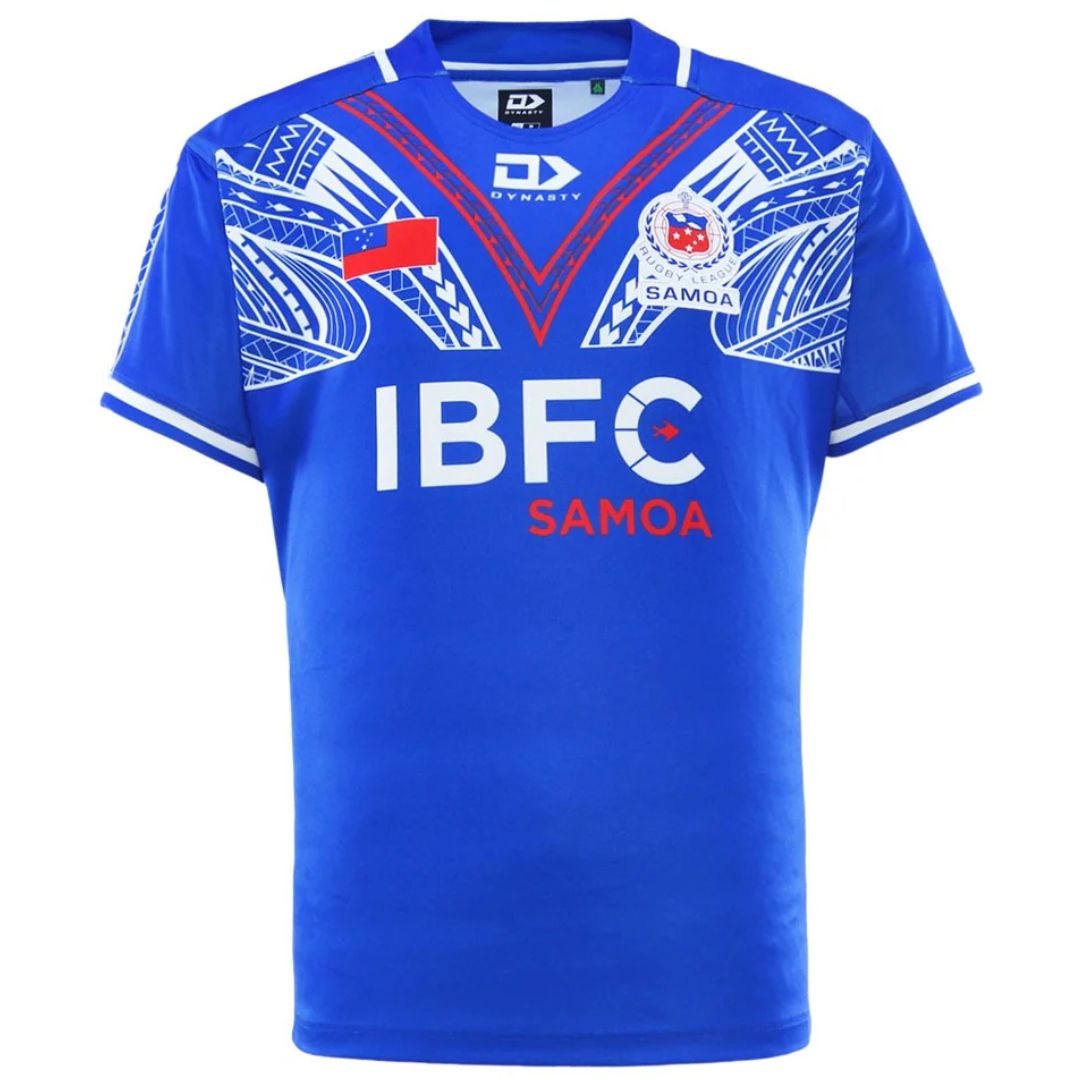 Toa Samoa 2025 Rugby League Home Jersey