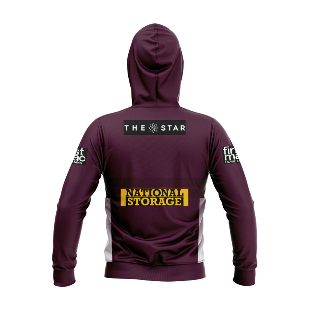 Brisbane Broncos 2025 Home Hoodie