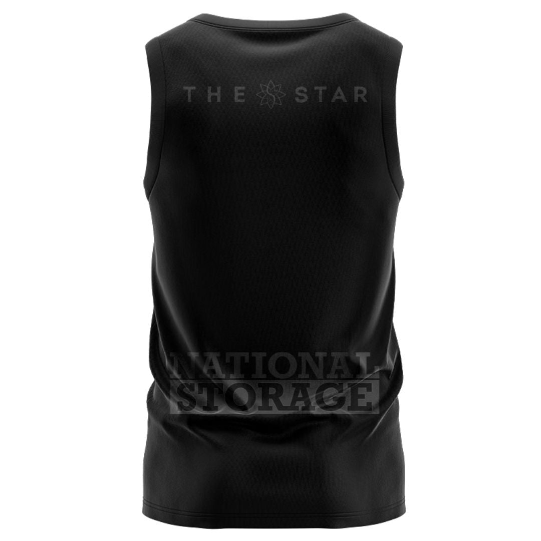 Brisbane Broncos 2025 Black Singlet