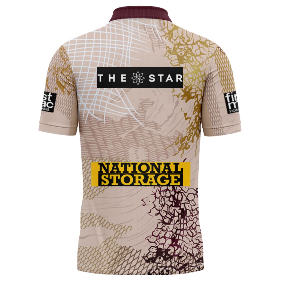 Brisbane Broncos 2025 Indigenous Polo Shirt