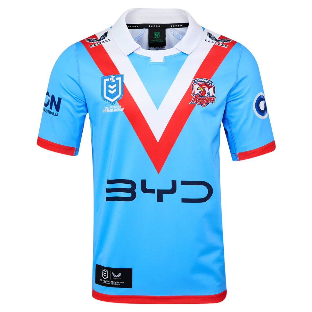 Sydney Roosters 2025 Wartime ANZAC Jersey
