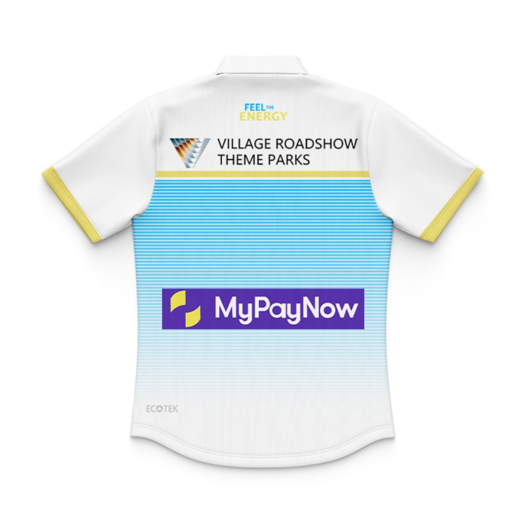 Gold Coast Titans 2025 Kids Away Polo Shirt