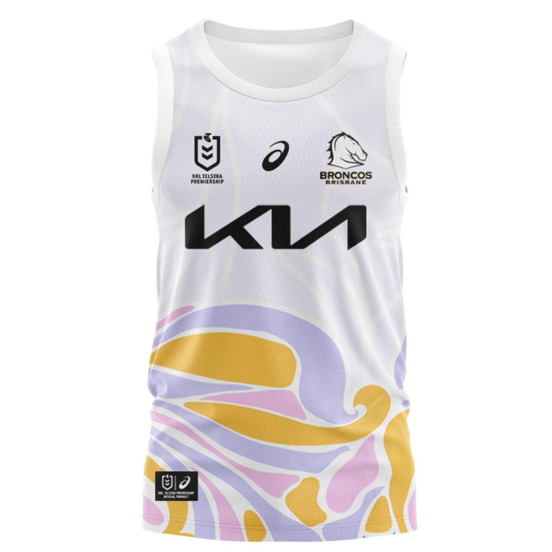 Brisbane Broncos 2025 X Sabo Alternate Singlet