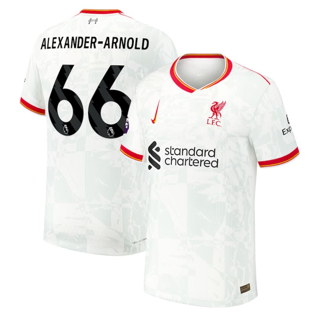 Liverpool 2024 25 Alexander Arnold 66 Third Jersey Shirt Sports Jerseys Outlet