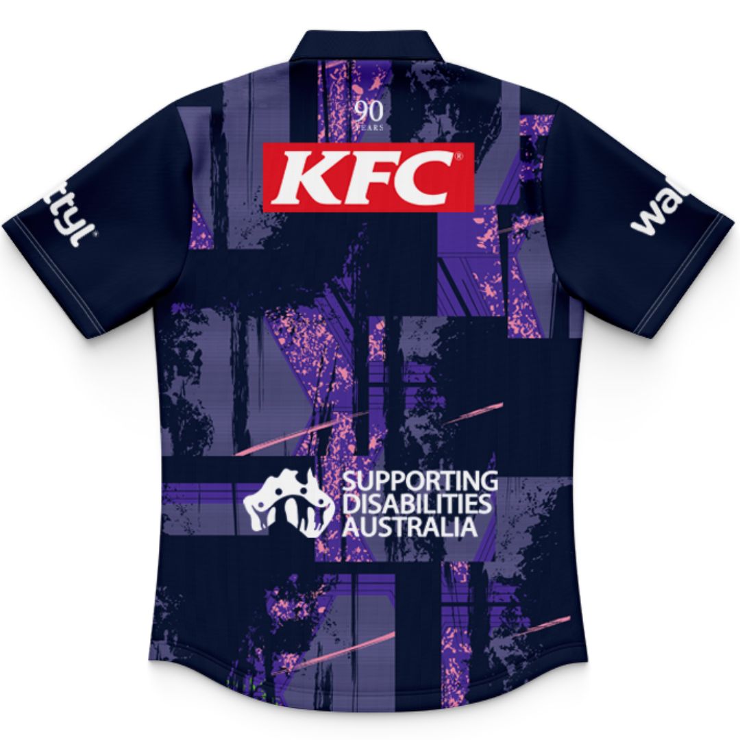 Canterbury Bankstown Bulldogs 2025 Kids Captains Run Polo Shirt
