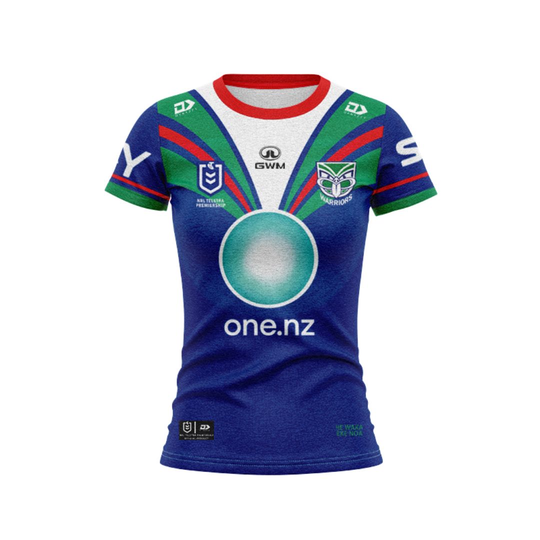 New Zealand Warriors 2025 Women's Home Shirt
