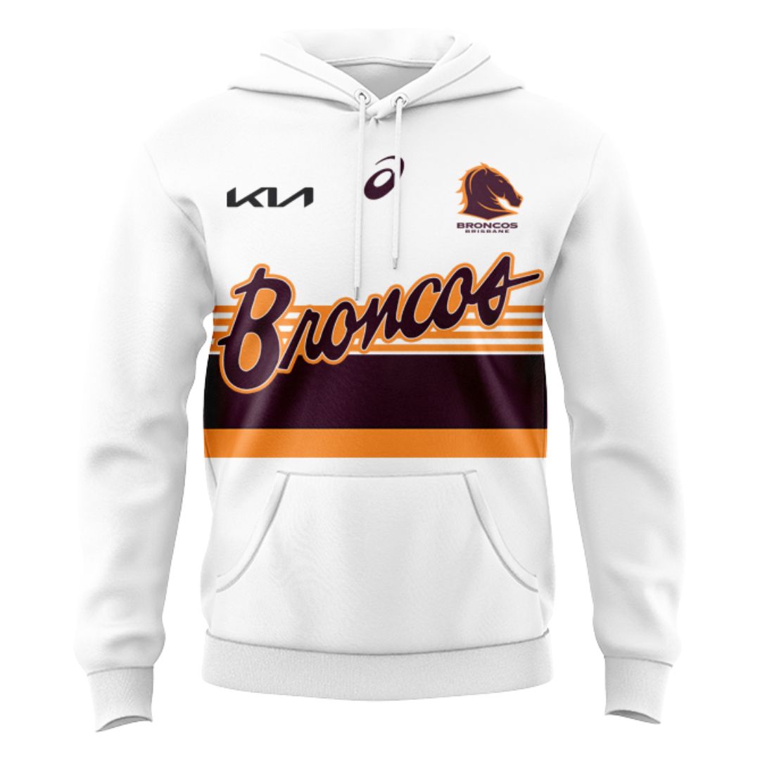Brisbane Broncos 2025 Run Out Hoodie