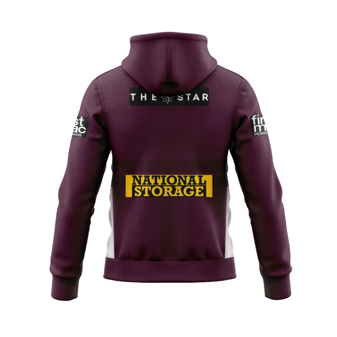 Brisbane Broncos 2025 Home Hoodie