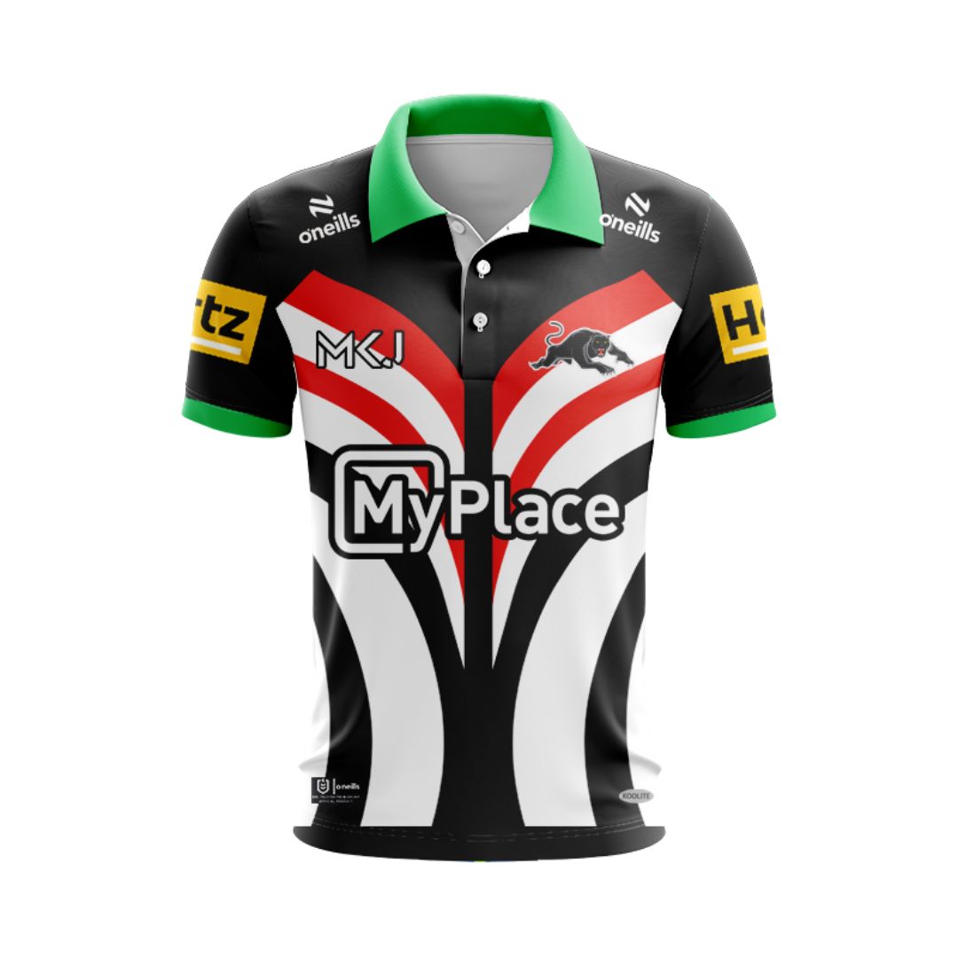 Penrith Panthers 2025 Warm Up Polo Shirt