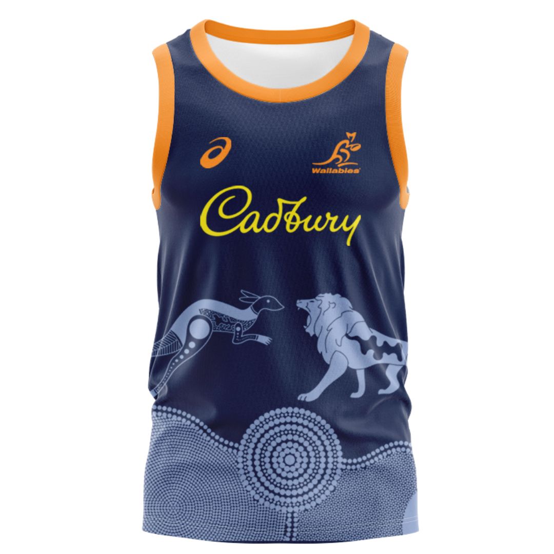Australian Wallabies 2024 Lions Tour Singlet